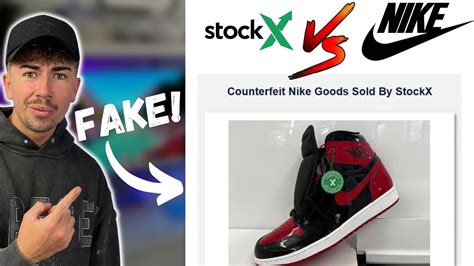 stockx fake shoes nike